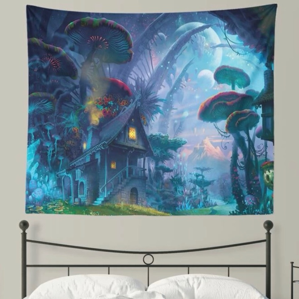Mushroom Tapestry